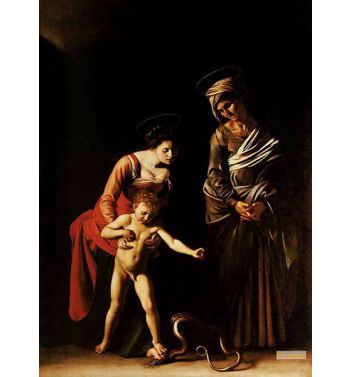 Madonna And Child With St Anne