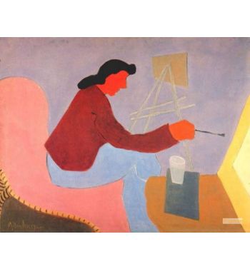 Female Painter 1945
