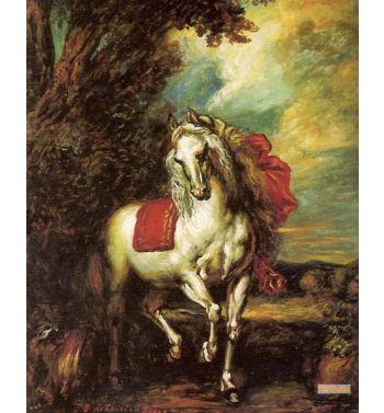 Cavallo Bianco nel Bosco Arione