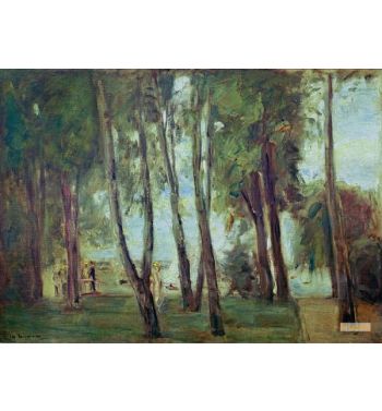 The Artist'S Garden In Berlin Wannsee In The Background