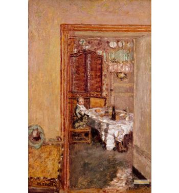 Little Boy In The Dining Room