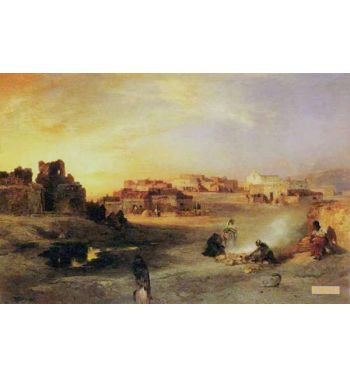 An Indian Pueblo, 1905
