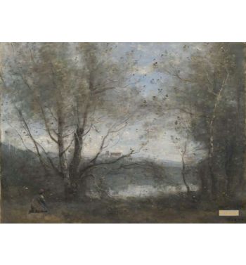 A Pond Seen Through The Trees c1855 65