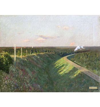 A Train On Its Journey