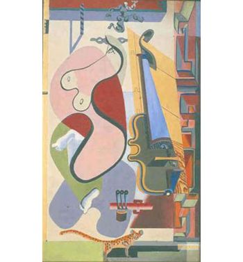 The Dancer And The Small F Linen 1932
