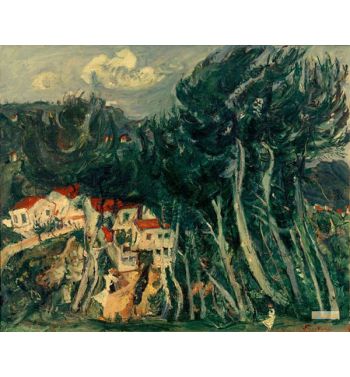 Village On The Left, Trees On The Right