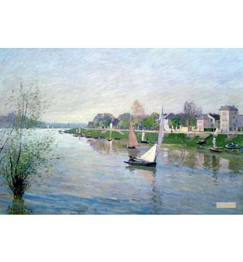 The Seine At Argenteuil 1872