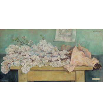 Still Life With Apple Blossom