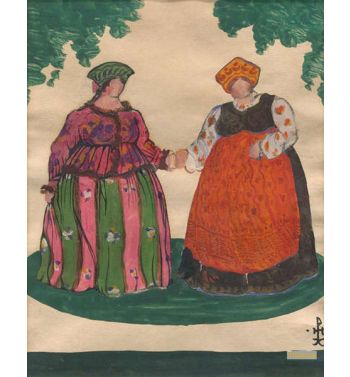 Costume Design For Rimsky Korsakovs Opera The Tale Of Tsar Sal