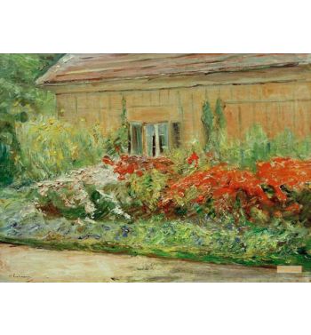 Flower Perennials At The Gardener Cottage To The North