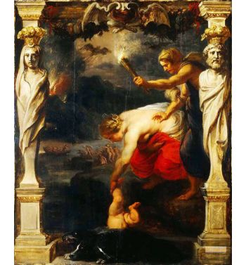 Achilles Dipped In The River Styx