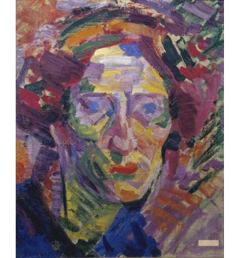 Futurism, Portrait Of Woman