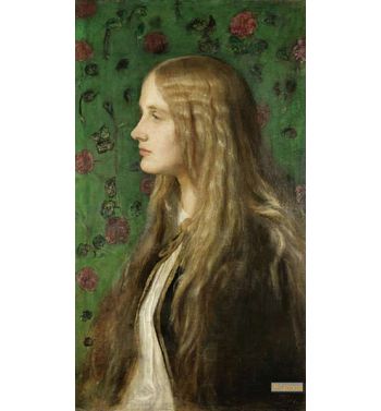 Portrait Of Edith Villiers Later The Countess Of Lytton
