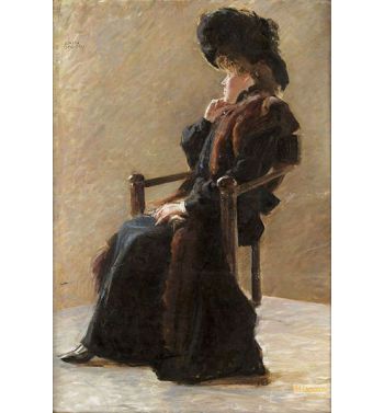 Portrait Of An Elegant Lady