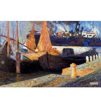 Boats In Sunlight 1907