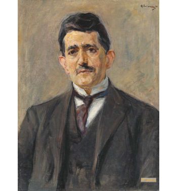 Portrait Of The Publisher Bruno Cassirer 1921