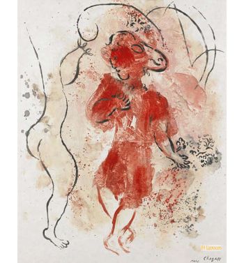 Red Character At The Mask, 1962