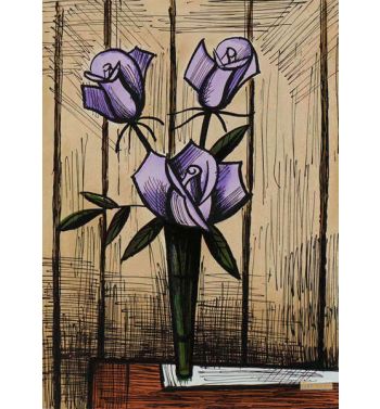 Bouquet De Roses Violettes, Vers
