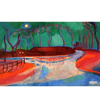 Full Moon On The Water, 1912