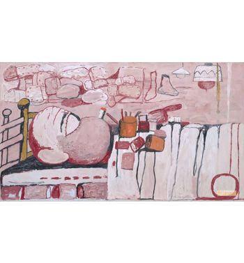 Painter in Bed