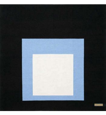 Homage To The Square Tapestry, Black Setting, 2018
