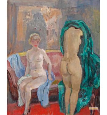 Sitting And Standing Female Nudes