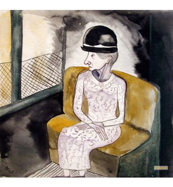 Woman On A Train, Ca, 1940