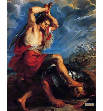 David Slaying Goliath