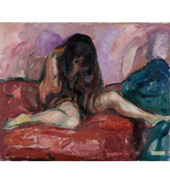 Weeping Nude, 1913 1914
