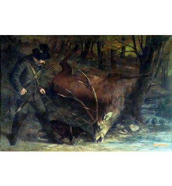 The Death Of The Stag 1859
