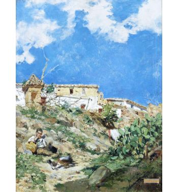 A Landscape With Figure