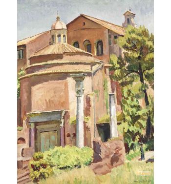 Church In Rome, 1931