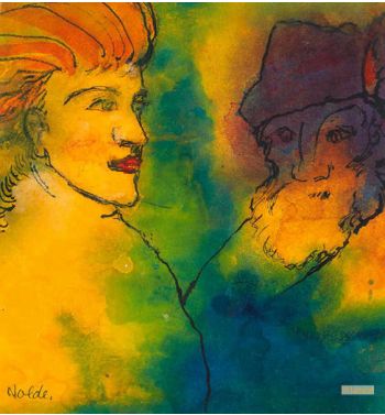 Old Man And Young Woman