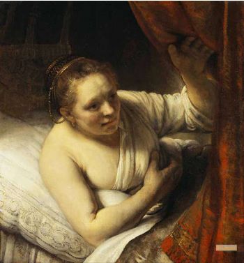 Woman In Bed