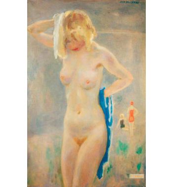 Standing Nude On A Beach, C, 1935
