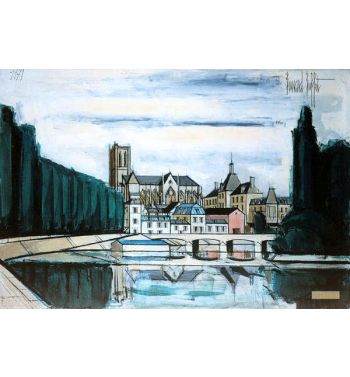 Meaux, La Marne, La Cathedrale Et L'Hotel De Ville