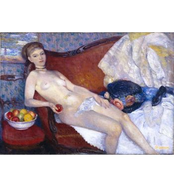 Nude With Apple
