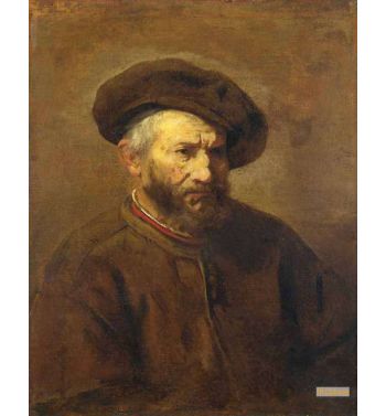 Elderly Man In A Cap