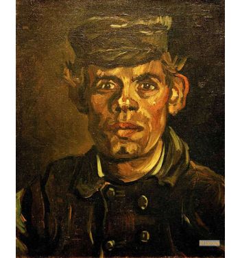 Head Of A Young Peasant In A Peaked Cap