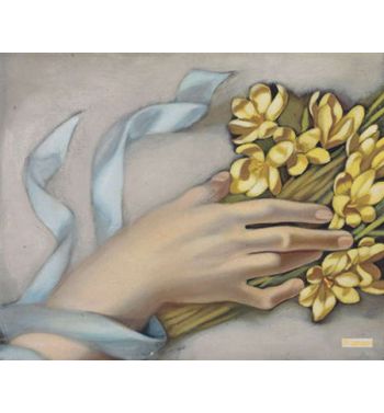 Hand Holding A Wreath