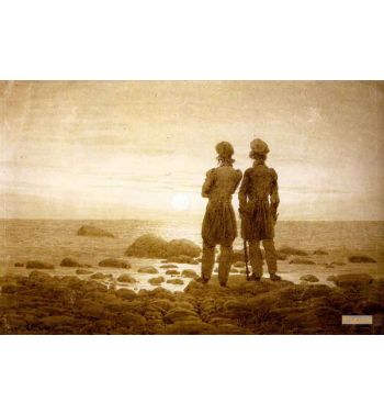 Two Men On The Moonrise