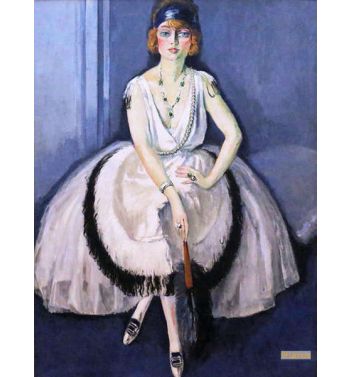 Woman With A Fan 1913