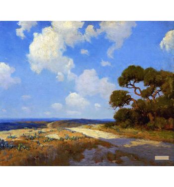 Hill Country Lane 1911