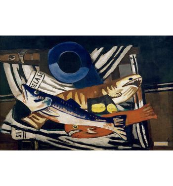 Large Fish Still Life