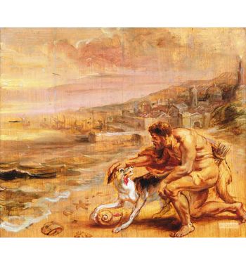 Hercules's Dog Discovers Purple Dye