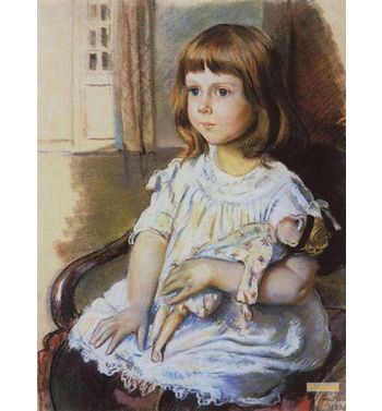 Girl With A Doll 1921
