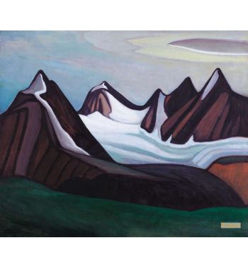 Mountains and Glacier