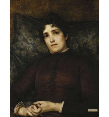 Portrait Of Mrs Frank D Millet 1886