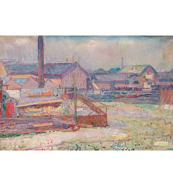 Steamwood Sawmill In The Area Of ​​The Kostverlorenkade