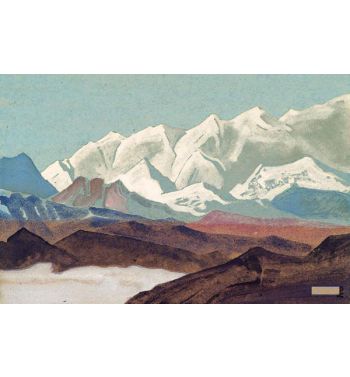 Himalayas Chain Of Kanchenjunga 1936
